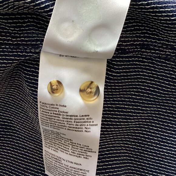 Timberland Men's Button Down Cotton Blue Shirt Size XL Slim Fit Casual - Picture 8 of 9